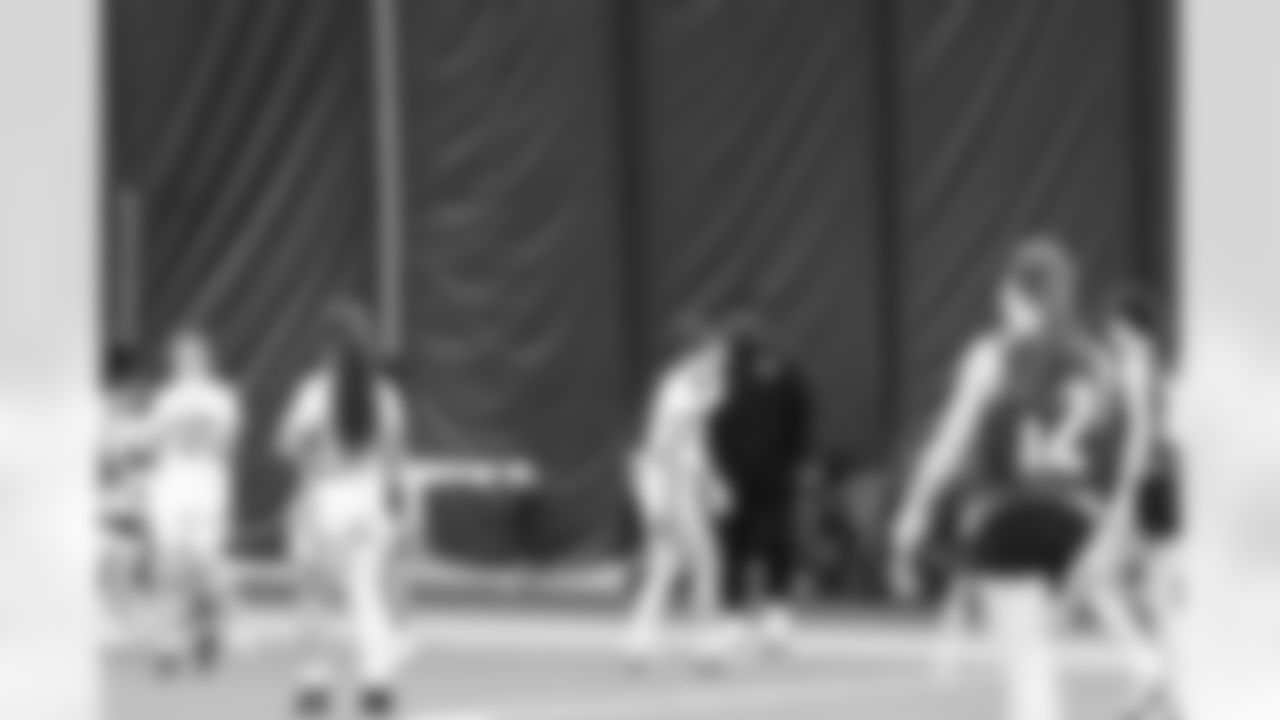 ASHBURN, VA– FEB 14: Images of Marymount University vs University of Virginia College Flag Football on February 14th, 2026 at Commanders Park.  (Photo by Taylor Sims for Washington Commanders)