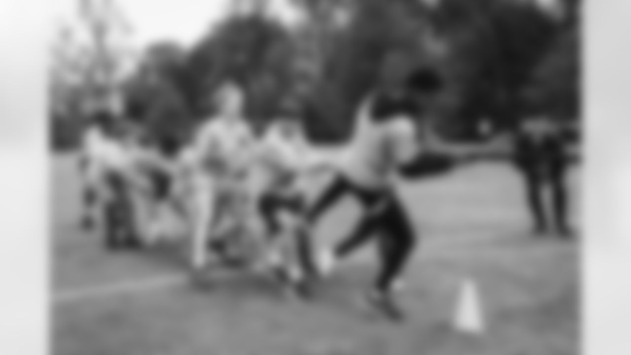 Military Youth Football Clinic - Bethesda with Major Tuddy and Washington Legend Josh Morgan