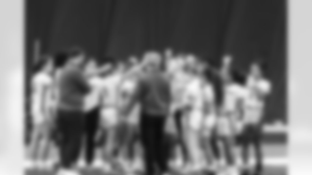 ASHBURN, VA– FEB 14: Images of Marymount University vs University of Virginia College Flag Football on February 14th, 2026 at Commanders Park.  (Photo by Taylor Sims for Washington Commanders)