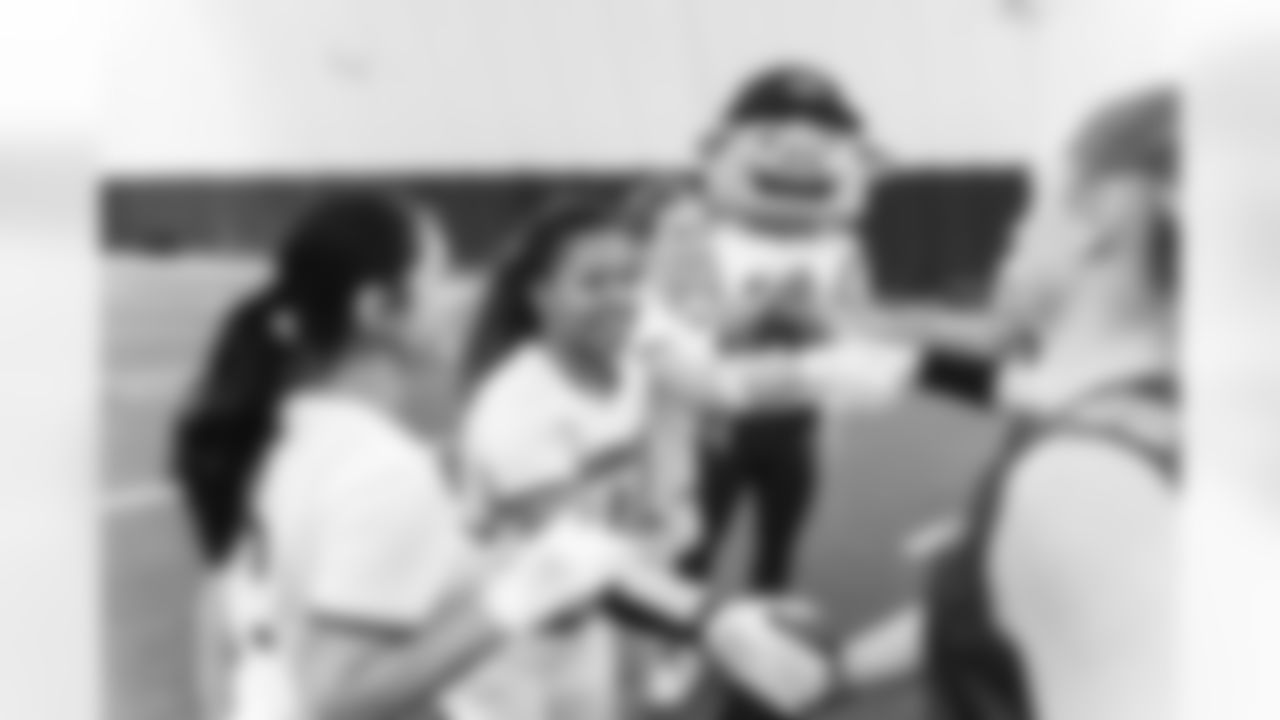 ASHBURN, VA– FEB 14: Images of Marymount University vs University of Virginia College Flag Football on February 14th, 2026 at Commanders Park.  (Photo by Taylor Sims for Washington Commanders)