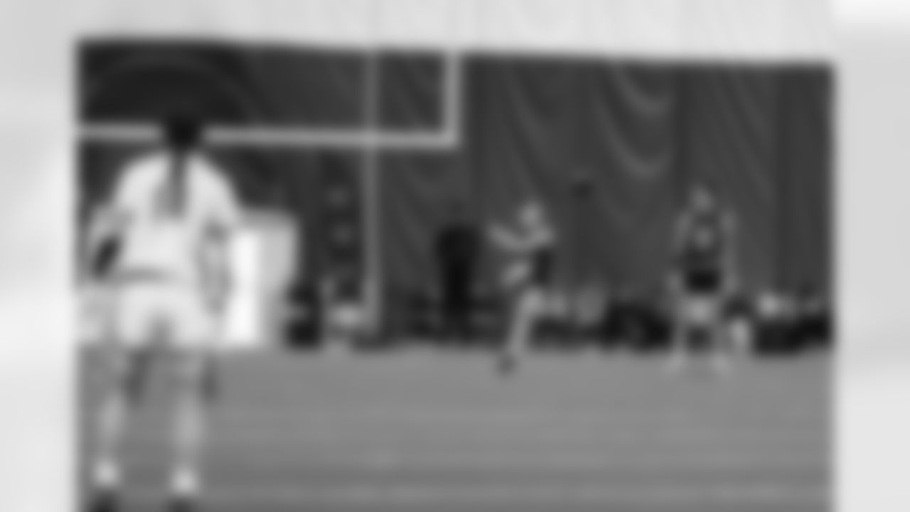 ASHBURN, VA– FEB 14: Images of Marymount University vs University of Virginia College Flag Football on February 14th, 2026 at Commanders Park.  (Photo by Taylor Sims for Washington Commanders)