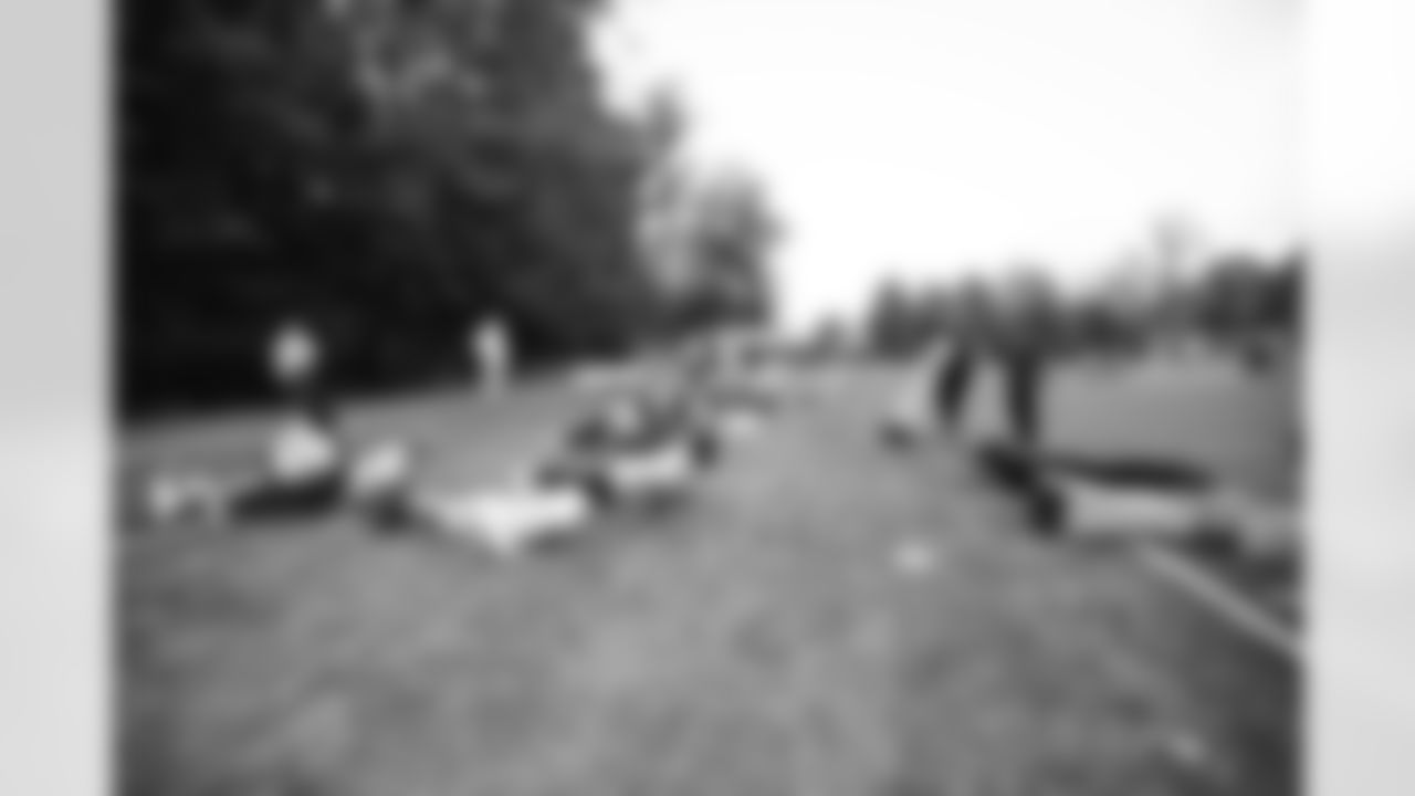 Military Youth Football Clinic - Bethesda with Major Tuddy and Washington Legend Josh Morgan