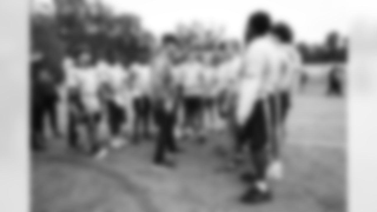 Military Youth Football Clinic - Bethesda with Major Tuddy and Washington Legend Josh Morgan