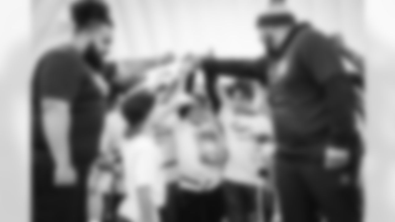 ASHBURN, VA – NOV 20: Images of attendees at the Flagstaff Commanders Single Day Camp at Commanders Park on NOVEMBER 20, 2025  (Photo by Taylor Sims for Washington Commanders)