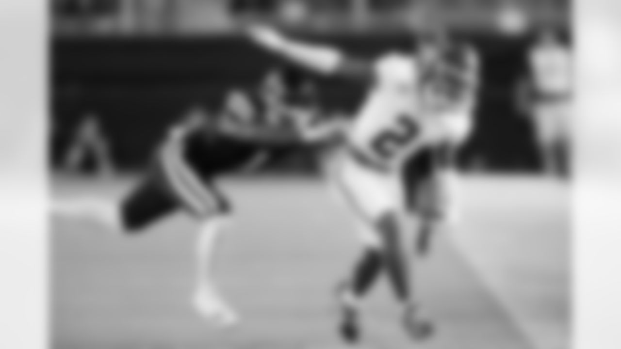 Alabama defensive back Caleb Downs (2) runs back an interception against Mississippi State safety Marcus Banks (1) during the second half of an NCAA college football game, Saturday, Sept. 30, 2023, in Starkville, Miss. Alabama won 40-17. (AP Photo/Rogelio V. Solis)