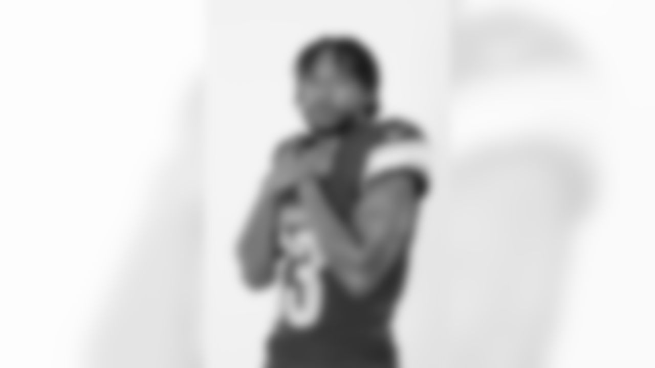 Washington Commanders wide receiver Jaylin Lane (83) poses for a portrait during the NFLPA Rookie Premiere on Saturday, May 17, 2025 in Thousand Oaks, Calif. (Ben Liebenberg/NFL)