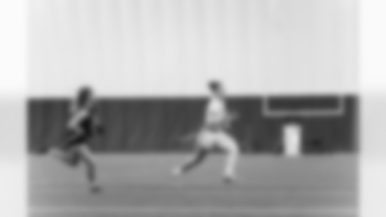 ASHBURN, VA– FEB 14: Images of Marymount University vs University of Virginia College Flag Football on February 14th, 2026 at Commanders Park.  (Photo by Taylor Sims for Washington Commanders)