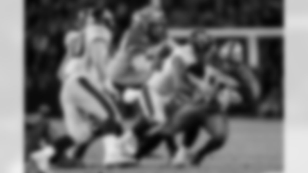 Purdue quarterback David Blough, right, gets tackled by Iowa defensive back Geno Stone (9) in the second half of an NCAA college football game in West Lafayette, Ind., Saturday, Nov. 3, 2018. (AP Photo/AJ Mast)