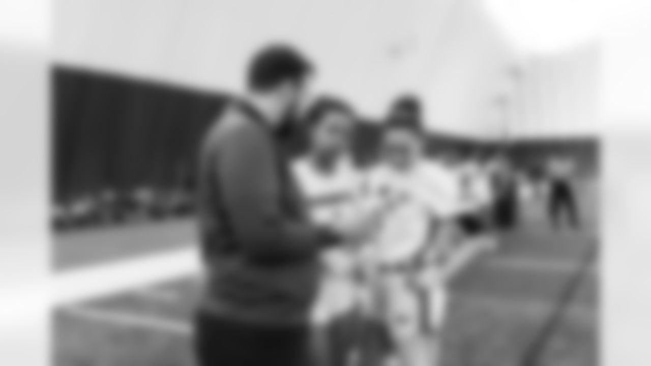 ASHBURN, VA– FEB 14: Images of Marymount University vs University of Virginia College Flag Football on February 14th, 2026 at Commanders Park.  (Photo by Taylor Sims for Washington Commanders)