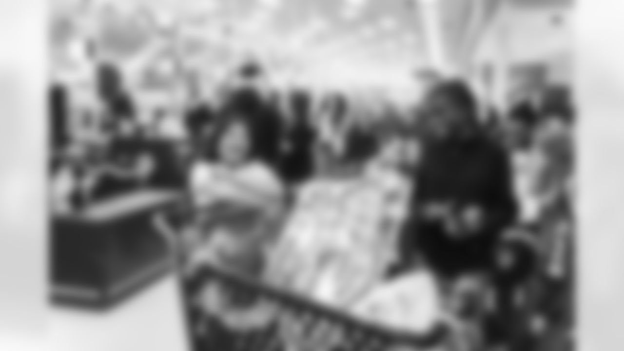 RESTON, VA – DEC 09: Images of Deebo Samuels and Jeremy Reaves shopping with 25 local elementary schools at Target in Reston, VA on DECEMBER 09, 2025 (Photo by Taylor Sims for Washington Commanders)