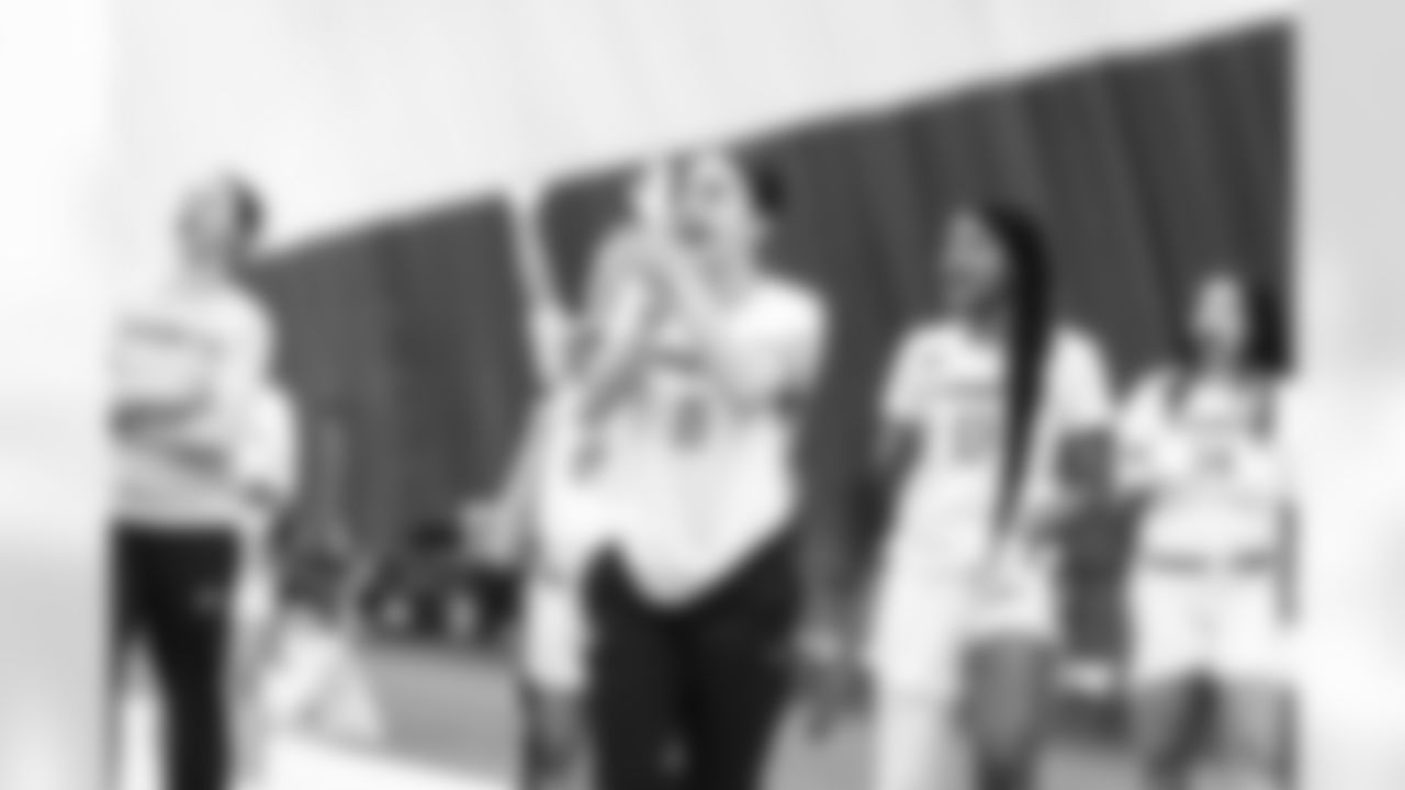 ASHBURN, VA– FEB 14: Images of Marymount University vs University of Virginia College Flag Football on February 14th, 2026 at Commanders Park.  (Photo by Taylor Sims for Washington Commanders)