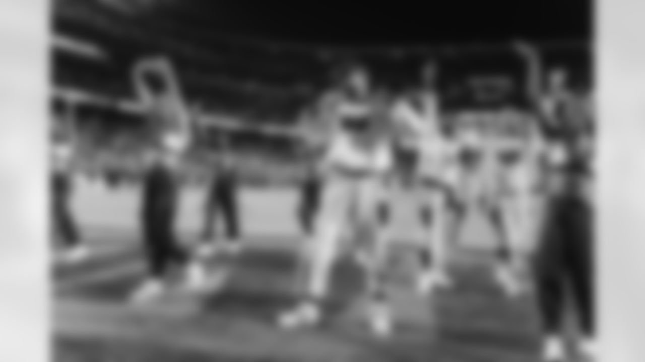 LANDOVER, MD – NOV 02: Images of Command Force at Northwest Stadium on November 2, 2025 in Landover, MD (Photo by Taylor Sims for Washington Commanders)