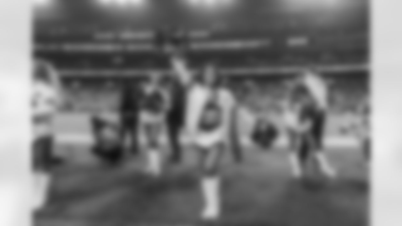 LANDOVER, MD – NOV 30: Images of Command Force at Northwest Stadium on NOVEMBER 30, 2025 in Landover, MD (Photo by Taylor Sims for Washington Commanders)