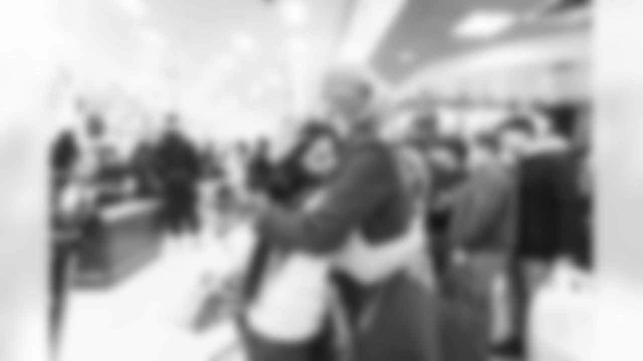 RESTON, VA – DEC 09: Images of Deebo Samuels and Jeremy Reaves shopping with 25 local elementary schools at Target in Reston, VA on DECEMBER 09, 2025 (Photo by Taylor Sims for Washington Commanders)