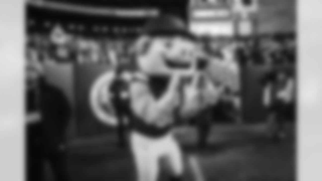 LANDOVER, MD – DEC 20: Images of Major Tuddy at Northwest Stadium on December 20, 2025 in Landover, MD (Photo by Taylor Sims for Washington Commanders)