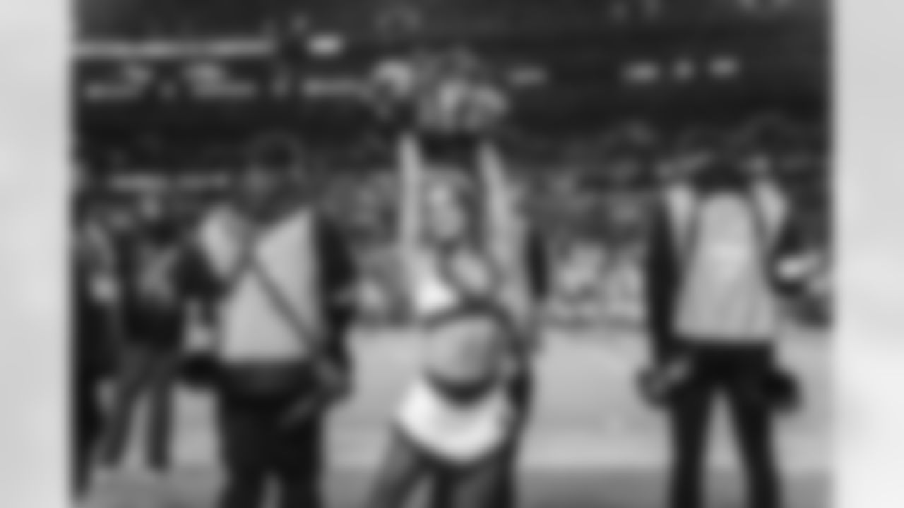 LANDOVER, MD – NOV 02: Images of Command Force at Northwest Stadium on November 2, 2025 in Landover, MD (Photo by Taylor Sims for Washington Commanders)