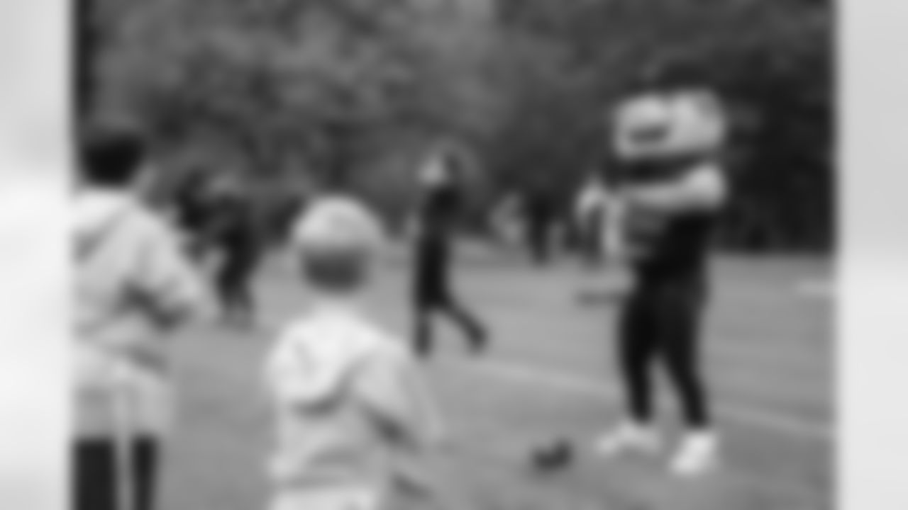 Military Youth Football Clinic - Bethesda with Major Tuddy and Washington Legend Josh Morgan