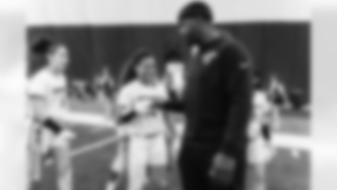 ASHBURN, VA– FEB 14: Images of Marymount University vs University of Virginia College Flag Football on February 14th, 2026 at Commanders Park.  (Photo by Taylor Sims for Washington Commanders)