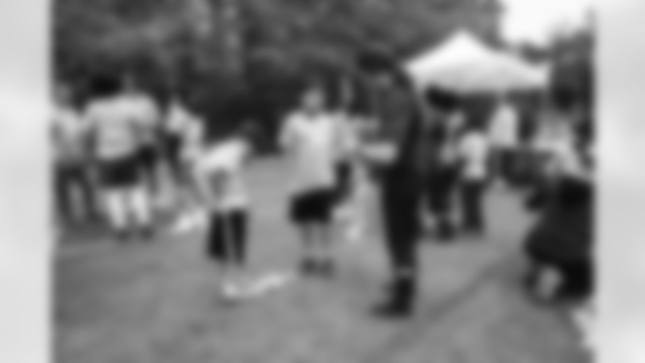 Military Youth Football Clinic - Bethesda with Major Tuddy and Washington Legend Josh Morgan