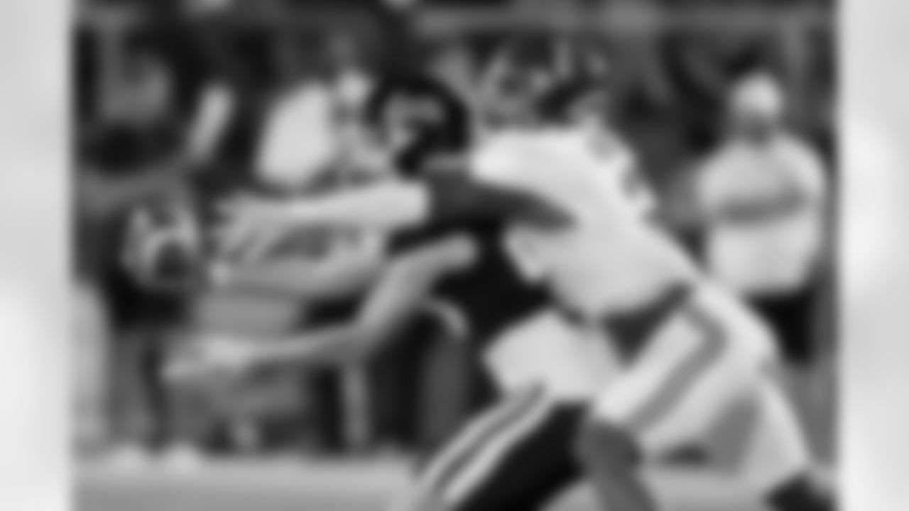 Alabama defensive back Caleb Downs, right, knocks away a pass intended for Mississippi State wide receiver Creed Whittemore during the first half of an NCAA college football game, Saturday, Sept. 30, 2023, in Starkville, Miss. (AP Photo/Rogelio V. Solis)