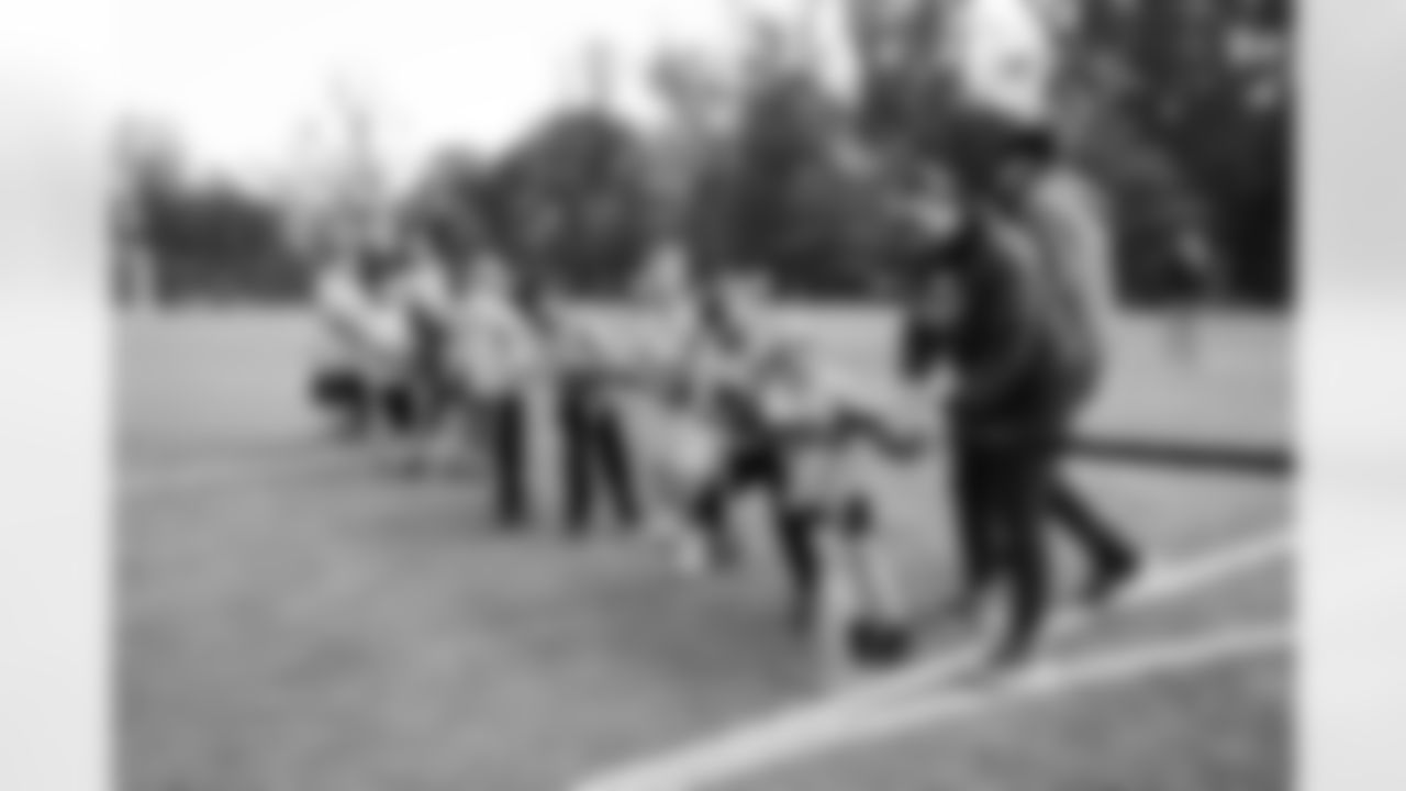 Military Youth Football Clinic - Bethesda with Major Tuddy and Washington Legend Josh Morgan