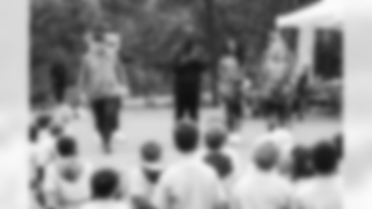 Military Youth Football Clinic - Bethesda with Major Tuddy and Washington Legend Josh Morgan