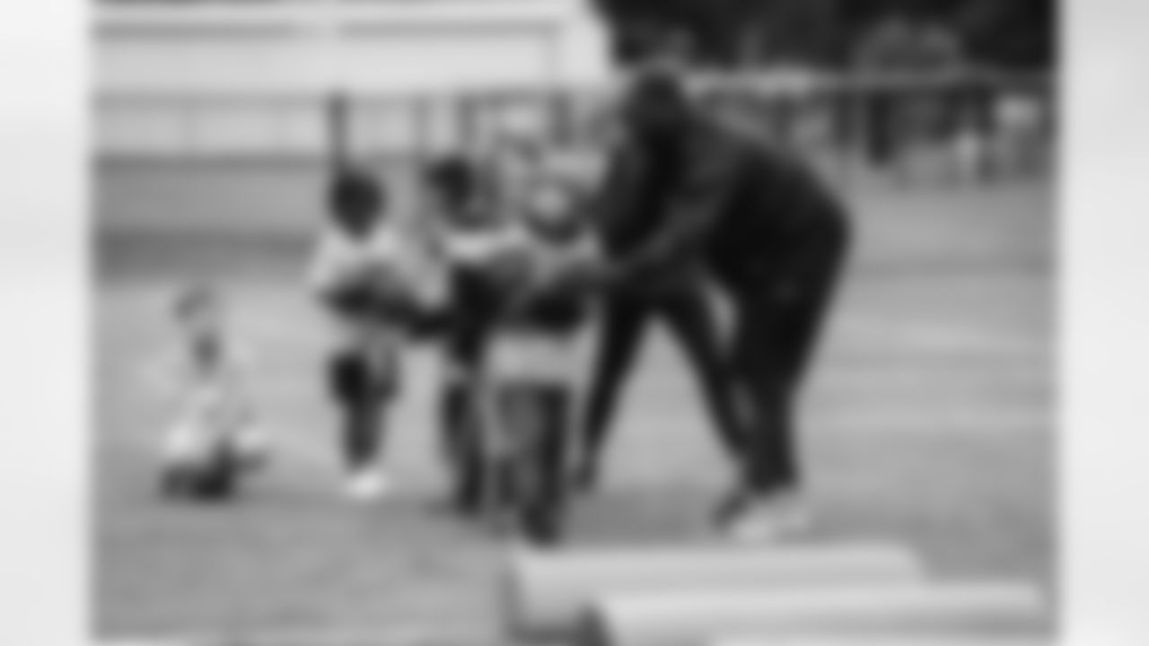 Military Youth Football Clinic - Bethesda with Major Tuddy and Washington Legend Josh Morgan