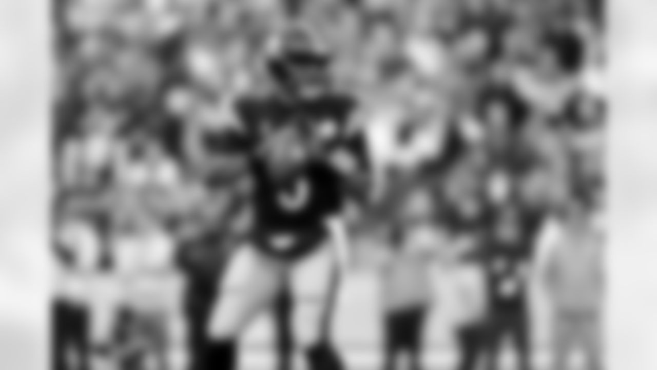Pittsburgh Steelers quarterback Russell Wilson (3) drops back to pass during an NFL football game against the Baltimore Ravens, Sunday, Nov. 17, 2024 in Pittsburgh. The Steelers defeated the Ravens 18-16. (Greg Trott via AP)