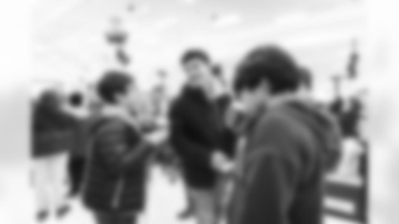 RESTON, VA – DEC 09: Images of Deebo Samuels and Jeremy Reaves shopping with 25 local elementary schools at Target in Reston, VA on DECEMBER 09, 2025 (Photo by Taylor Sims for Washington Commanders)