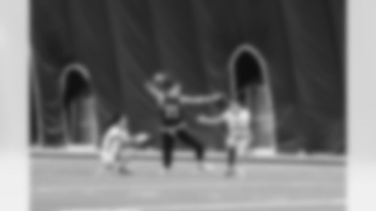 ASHBURN, VA– FEB 14: Images of Marymount University vs University of Virginia College Flag Football on February 14th, 2026 at Commanders Park.  (Photo by Taylor Sims for Washington Commanders)