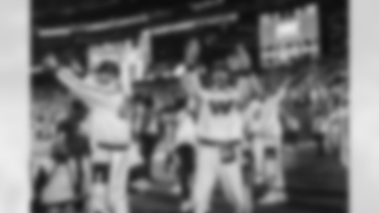 LANDOVER, MD – NOV 30: Images of Command Force at Northwest Stadium on NOVEMBER 30, 2025 in Landover, MD (Photo by Taylor Sims for Washington Commanders)