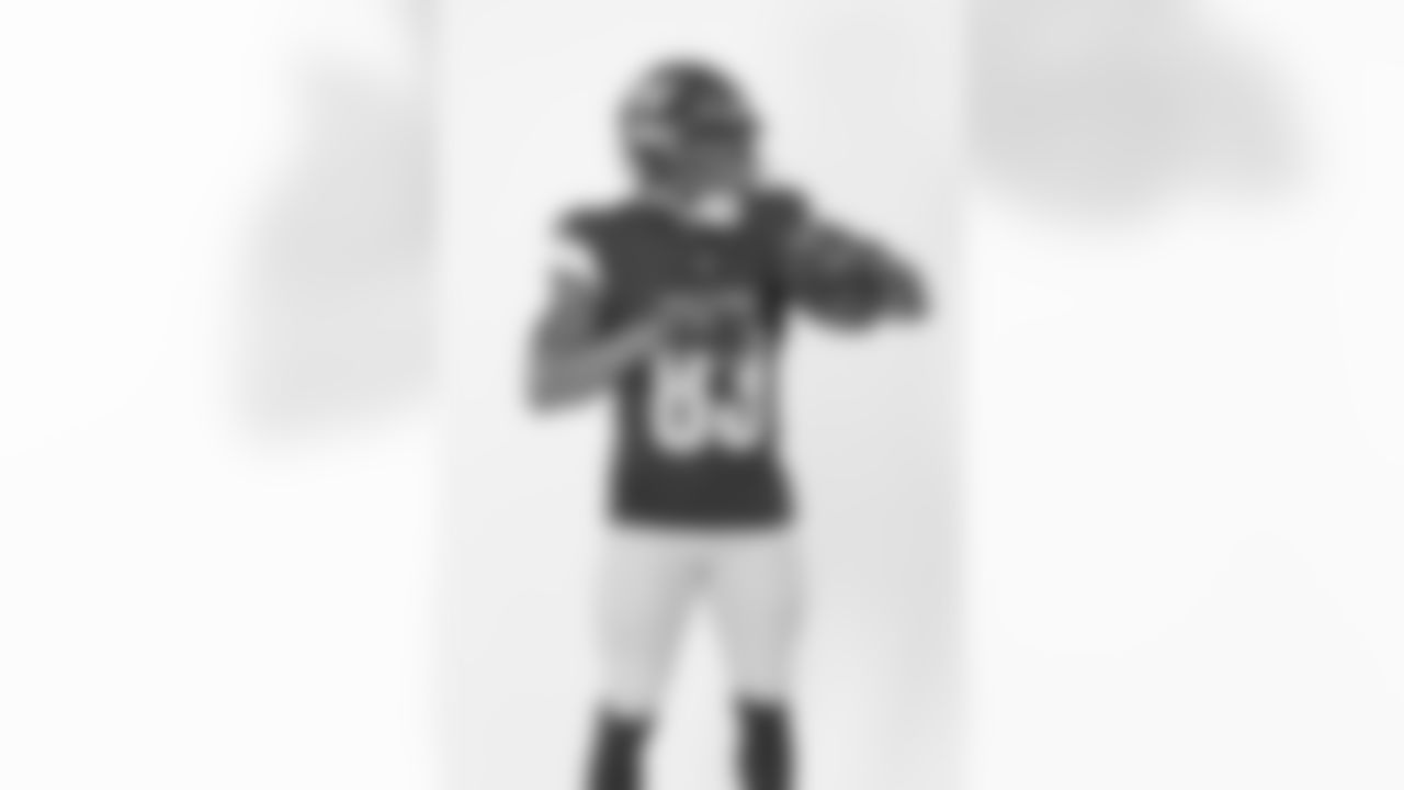 Washington Commanders wide receiver Jaylin Lane (83) poses for a portrait during the NFLPA Rookie Premiere on Saturday, May 17, 2025 in Thousand Oaks, Calif. (Ben Liebenberg/NFL)