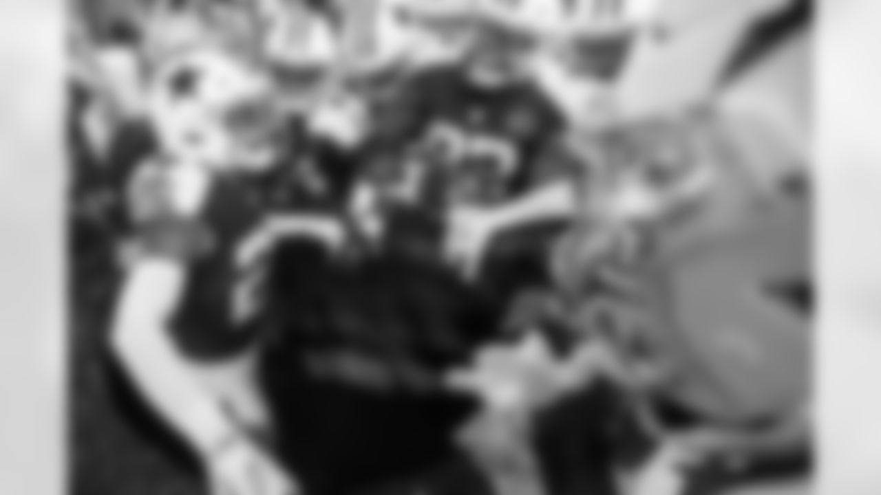 *10) Which Cowboys cornerback returned an interception 63 yards for a touchdown in a blowout win over Washington on Thanksgiving Day 2023, setting an NFL record in the process? *
Although the game was already well in hand, DaRon Bland put an exclamation point on the day when he stepped in front of a Sam Howell pass late in the fourth quarter and raced to the end zone to wrap up the scoring on a 45-10 victory. The pick six was his fifth of the year, which set an NFL record for the most interceptions returned for a touchdown in one season. Bland's nine interceptions overall for the 2023 campaign led the league and tied for fourth in franchise history.