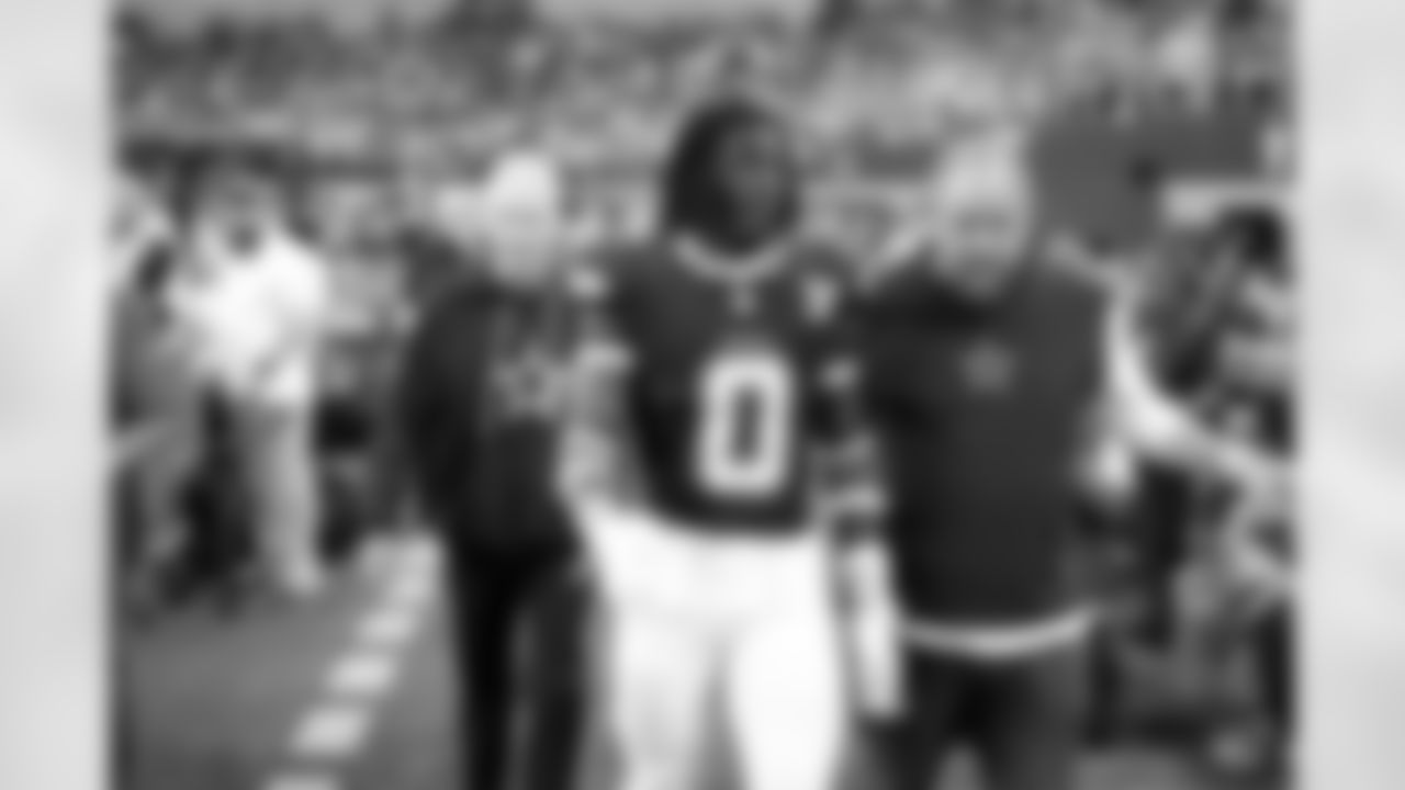 Injury Roundup

With a short week coming up for the Cowboys, they'll be dealing with some injuries heading on the road to Washington D.C. on Christmas. 

Linebacker DeMarvion Overshown suffered a concussion on Sunday afternoon, which puts his status in doubt for Thursday as he'll need to clear the NFL's concussion protocol before he can return to play. 

Later in the game, safety Donovan Wilson left the game with an eye injury, the third such injury suffered by a Cowboys player in the last two weeks after Tyler Smith suffered one against the Vikings, and Cooper Beebe suffered one in the first half against the Chargers. Both of them would end up returning to the game.

On the offensive side of the ball, WR Ryan Flournoy left the game with a knee injury in the first half. On Dallas' opening drive, he hauled in the first touchdown of the day for the Cowboys offense. After the game, he was able to walk into the team's locker room under his own power.