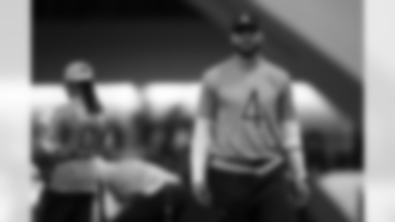 Dallas Cowboys quarterback Dak Prescott (4) looks on during the 2026 Pro Bowl team practice on Monday, February 2, 2026 in San Francisco. (Kara Durrette/NFL)