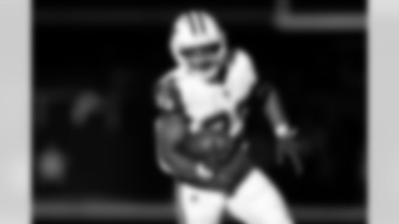 3) What current Cowboys running back started his NFL career with the Broncos?
Drafted by Denver in 2021, Javonte Williams had a solid rookie season, rushing for 903 yards to earn a spot on the All-Rookie Team. A knee injury shortened his 2022 campaign, but he spent two more years with the Broncos before the Cowboys signed him as a free agent last March. He's ranked among league leaders in both rushing yards and touchdowns this season.