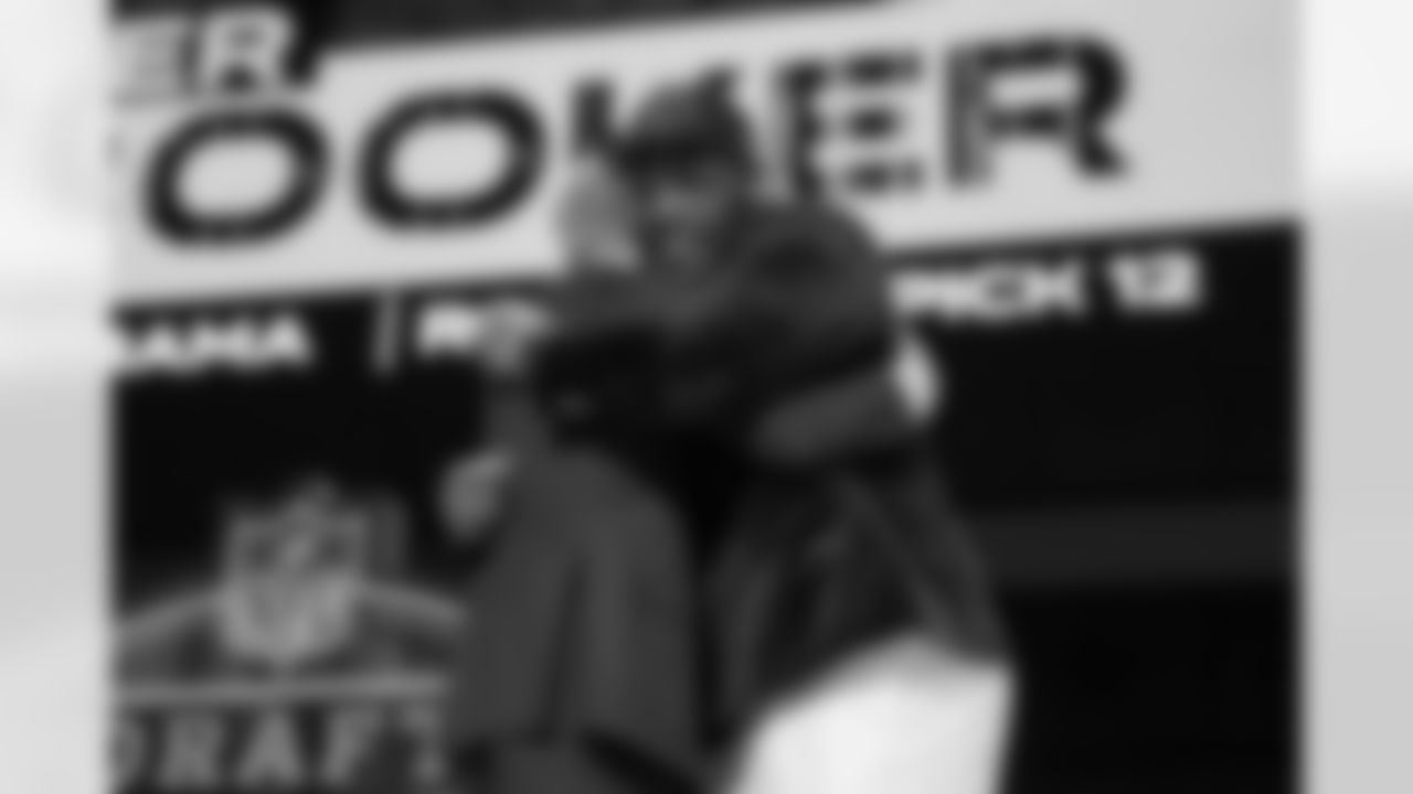Tyler Booker, 12th overall, Cowboys, 2025
For the third time in four years, the Cowboys not only took another offensive linemen in the first round, but one named Tyler.
But Tyler Booker was the highest among the "Tylers" joining Smith and Guyton.
The 12th overall pick was the highest the Cowboys drafted an offensive linemen since Tyron Smith (9th) in 2011.
labama offensive lineman Tyler Booker is selected 12th overall by the Dallas Cowboys during the first round of the 2025 NFL football draft, Thursday, April 24, 2025, in Green Bay, Wis. (Perry Knotts via AP)