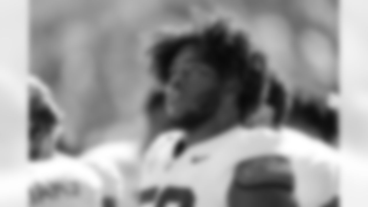 After legendary Alabama head coach Nick Saban announced his retirement, Booker could've gone anywhere else in the country but decided to stay in Tuscaloosa and serve as one of the leaders for new head coach Kalen DeBoer's first team with the Crimson Tide. And it paid off, as Booker was named to the first-team All SEC team and a second-team All-American, allowing just half a sack on 778 snaps.
