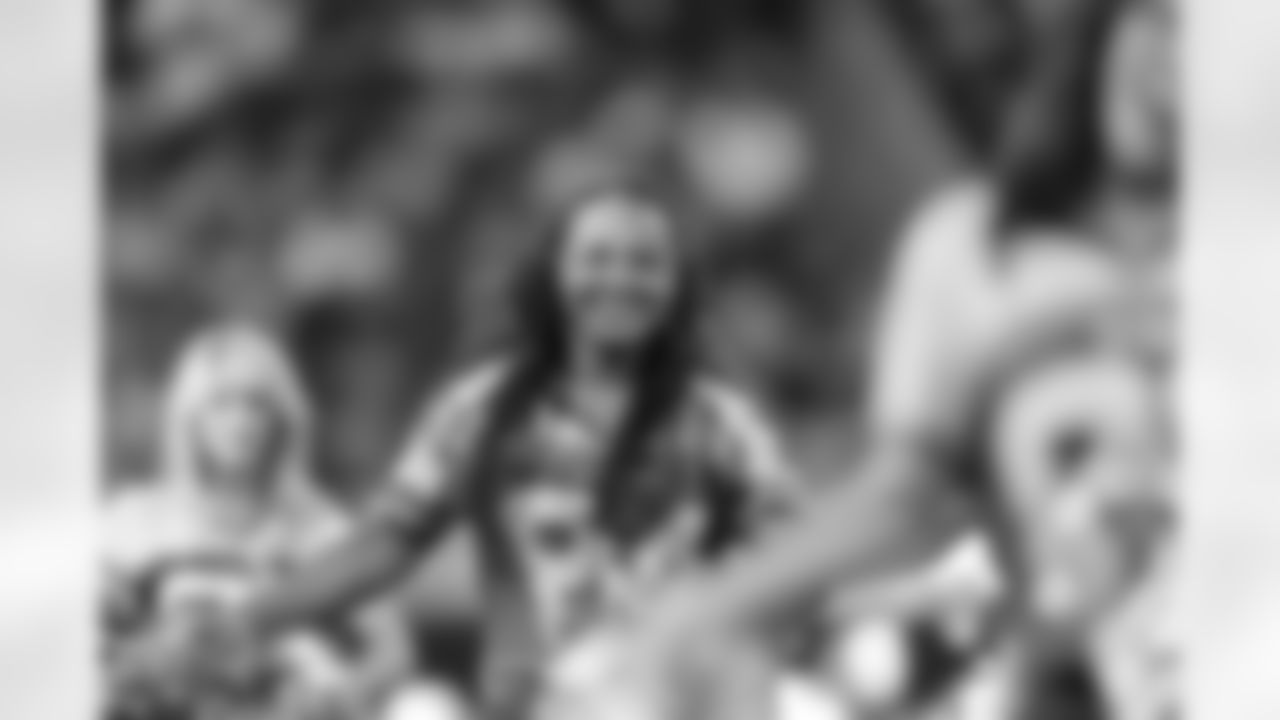 19 October 2025:   Cheerleaders halftime show
of the Dallas Cowboys during their regular season 44-22 win over the Washington Commanders at AT&T Stadium in Arlington, Texas.  Photo by James D. Smith/Dallas Cowboys