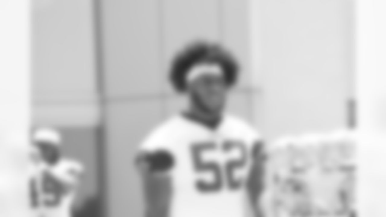 02 June 2024: Tyler Booker (52)
of the Dallas Cowboys during an organized team activity practice at the Ford Center at The Star in Frisco, Texas. Photo by James D. Smith/Dallas Cowboys