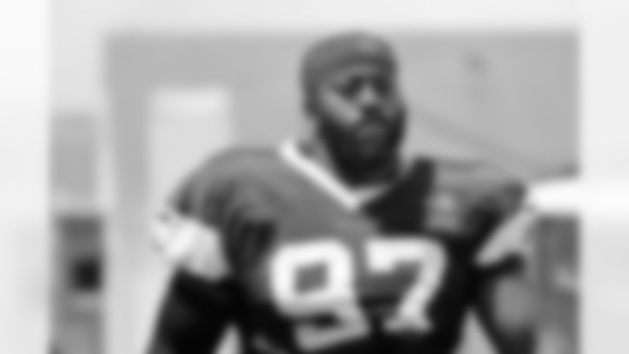 9. Osa Odighizuwa
The Cowboys gave Osa the big contract back in the spring and while we've seen other players suffer a drop-off after the big payday, Osa came back with his best camp yet.
He looked leaner and quicker and also stronger in the middle, shutting down several of the inside runs. The Cowboys are counting on Osa to anchor the D-line from the interior and judging from camp, he looks poised to do just that.