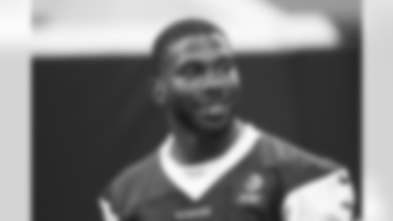 Shemar James (50) will look to compete for playing time at linebacker, perhaps in nickel and dime packages. His best chance to contribute right away will be on special teams.
