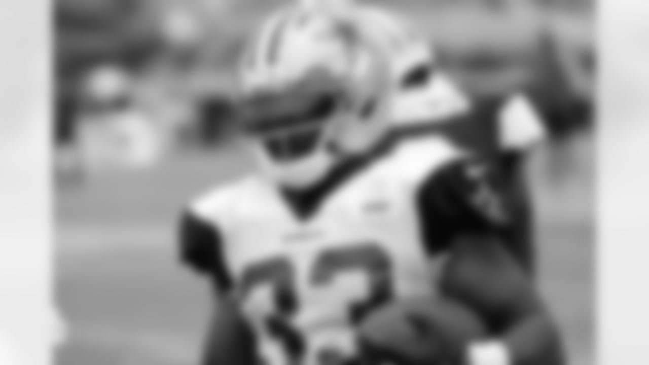 10. Javonte Williams
If there was any doubt as to who might win the running back competition, Williams is doing his best to end the debate.
He started camp as the No. 1 back. He leaves camp as the No. 1 back. Some of that is because guys like Miles Sanders and Jaydon Blue were banged up. But that's definitely part of the equation when dealing with the backs.
Williams showed to be the most complete of the backs right now, in terms of running the ball, finding the hole, catching out of the backfield and picking up the blitz.