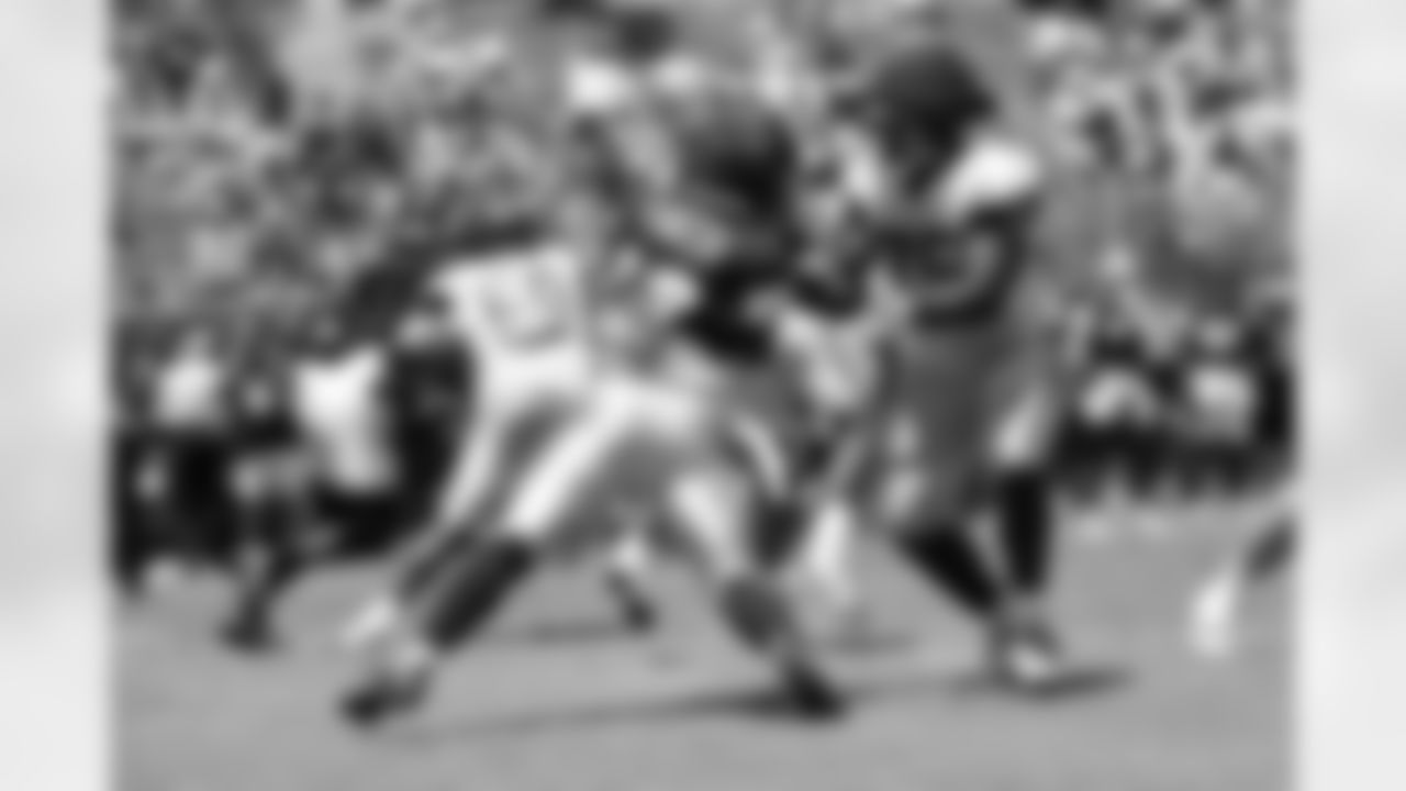 Fowl Ball
It's an embarrassment of riches for the Cowboys at the defensive end position, and Dante Fowler helps make that true, having returned to Dallas after a career season with Dan Quinn and the Washington Commanders.
Fowler finds his way into the backfield often, and when he wins his rep, he wins it in glaring fashion.
This is true both as a pass rusher, having more than one potential sack that would belong to him if he was allowed to hit the quarterback in practice, but also several run stops for a loss as well.
It helps that he's in direct competition, including verbally, with rookie defensive end Donovan Ezeiruaku — the defensive line room creating a points system to push everyone to their full potential — and that only makes Fowler that much more dangerous for opposing offenses in 2025. - Patrilk Walker
