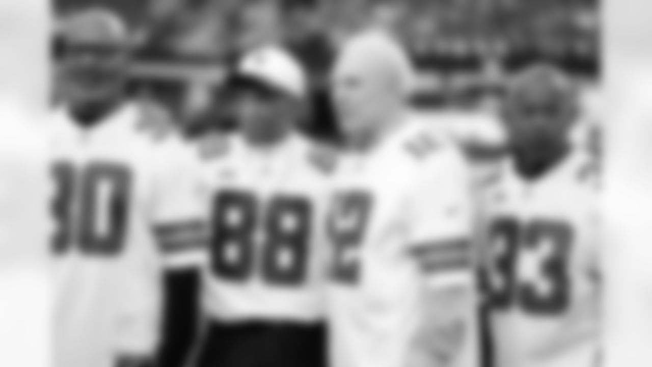 A few greats from the offensive side of the ball, including Timmy Newsome (30), Drew Pearson (88), Roger Staubach (12) and Tony Dorsett (33).