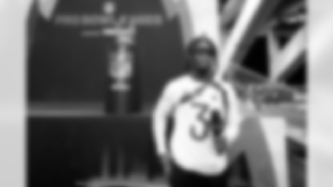 Dallas Cowboys wide receiver George Pickens (3) looks on after the 2026 Pro Bowl Game on Tuesday, February 3, 2026 in San Francisco, California. (Alika Jenner/NFL)