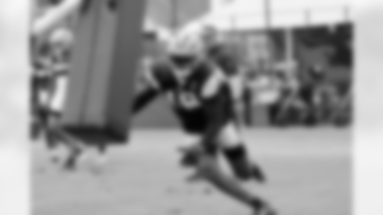 14. Damone Clark
Entering camp on the outside looking in from the linebacker spot, Clark showed glimpses of why the Cowboys were so high on him coming out of LSU.
Clark has been very active, proving yet again that Matt Eberflus knows how to get the best out of the linebacker unit.
Clark's coverage skills were just as impressive as the run-stopping ability. His play has instantly added to the depth of the position.