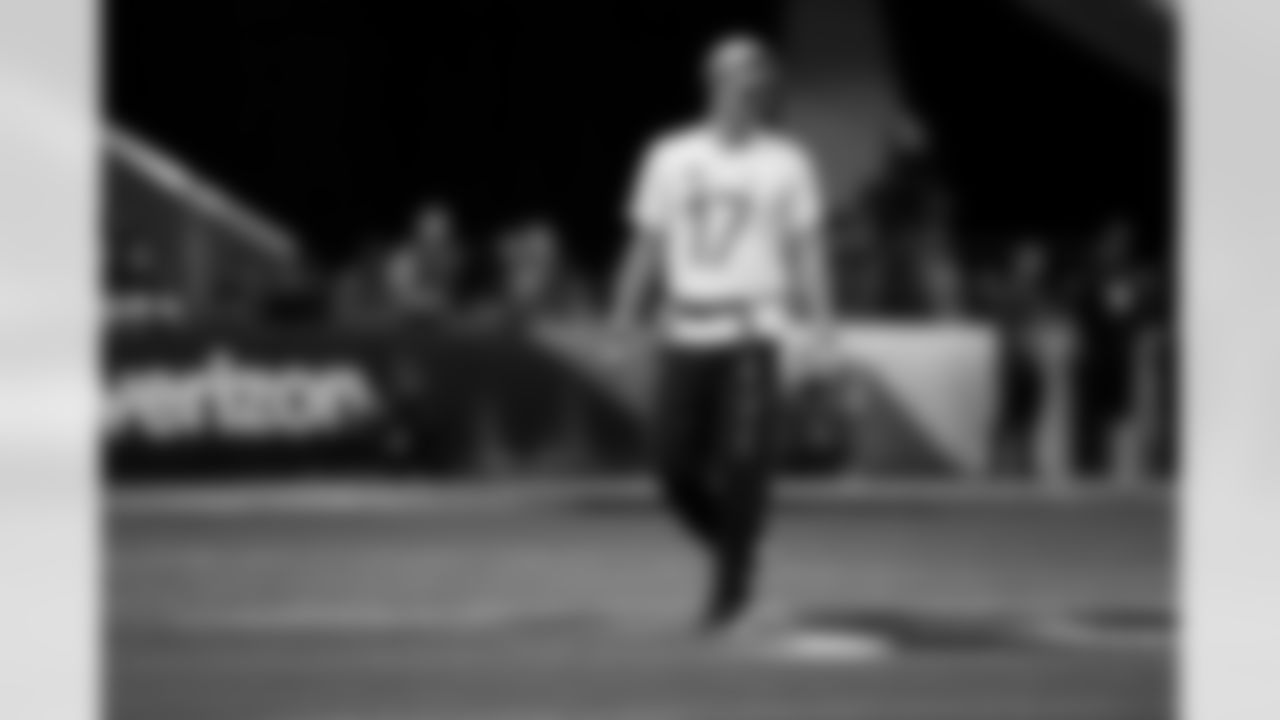 Dallas Cowboys place kicker Brandon Aubrey (17) stands on the field during the 2026 Pro Bowl Game on Tuesday, February 3, 2026 in San Francisco, California. (Kara Durrette/NFL)