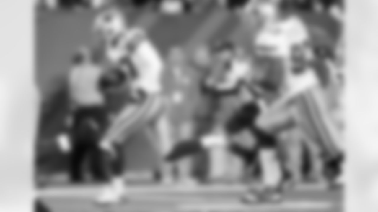 *7) Who owns the longest interception return in Cowboys history with a 101-yard pick six at the Giants on Nov. 14, 2010? *

Bryan McCann's name popped up a few weeks ago during our Lions trivia as he returned a punt 97 yards for a touchdown on Nov. 21, 2010, against Detroit, the second longest in franchise history. But one week before at the Giants, he stepped in front a pass 1-yard deep in the end zone and went the distance for another score, his 101-yard interception return the longest ever for the team. Those two touchdowns may have been the only ones of his NFL career, but his name remains etched in Cowboys record books.