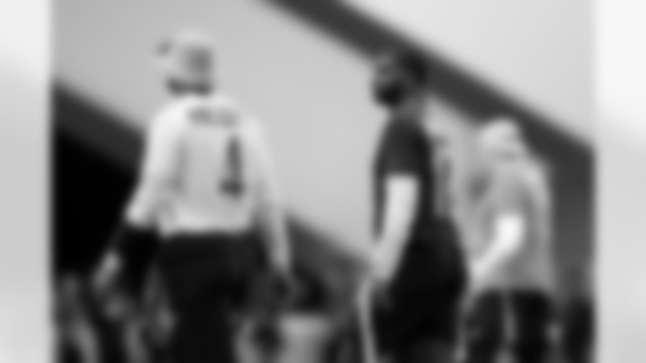 Cleveland Browns quarterback Shedeur Sanders (12) stands on the field during the 2026 Pro Bowl Game on Tuesday, February 3, 2026 in San Francisco, California. (Kara Durrette/NFL)